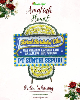 Papan Bunga Duka di Muhajirin