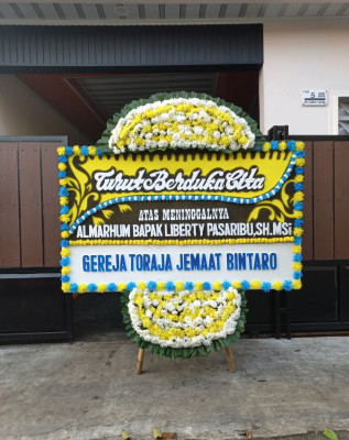 Papan Bunga Duka di Muhajirin