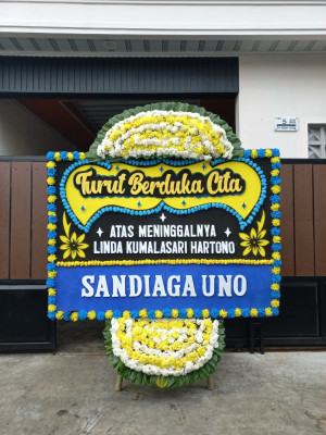 Papan Bunga Duka di Muhajirin